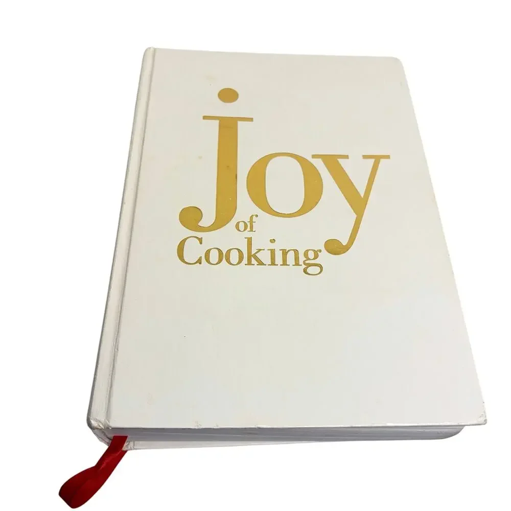 VTG Joy of Cooking Hardcover 1997 ed. Gold lettering, no dust cover, cookbook